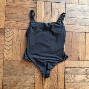 SKIMS Black Bodysuit